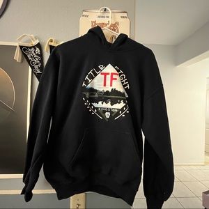 Title Fight Navy Hoodie Sz M